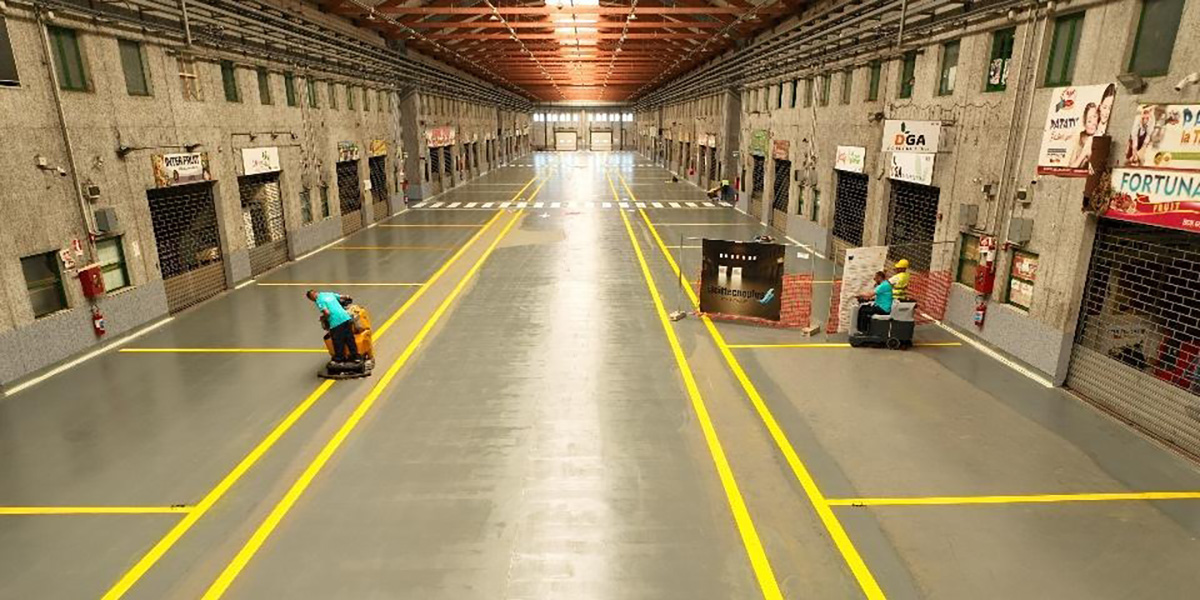 MAAS di Catania: completato il primo lotto dei lavori nella galleria ortofrutta